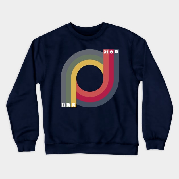 Modernist Soul Crewneck Sweatshirt by modernistdesign